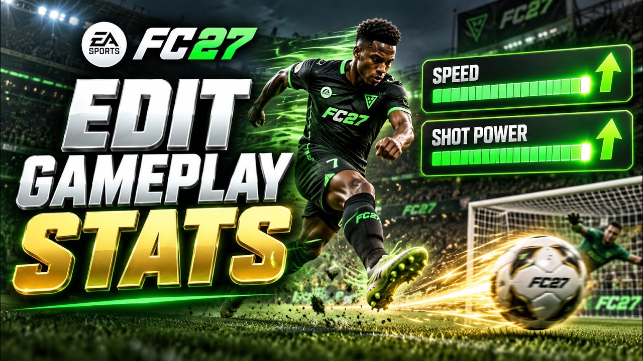 How To Edit Player Speed & Gameplay Sliders In FC 27