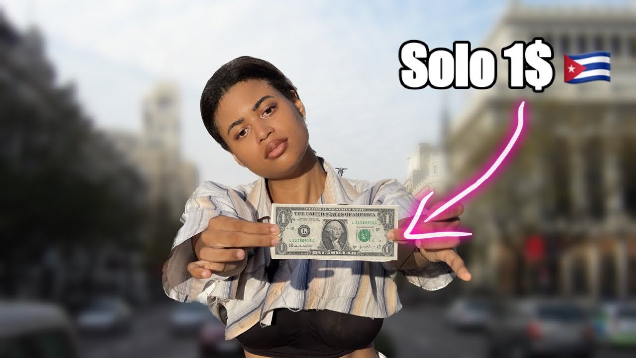 SOBREVIVIENDO con 1$ 💸en CUBA ¿Será posible?😱🇨🇺| RoRosita