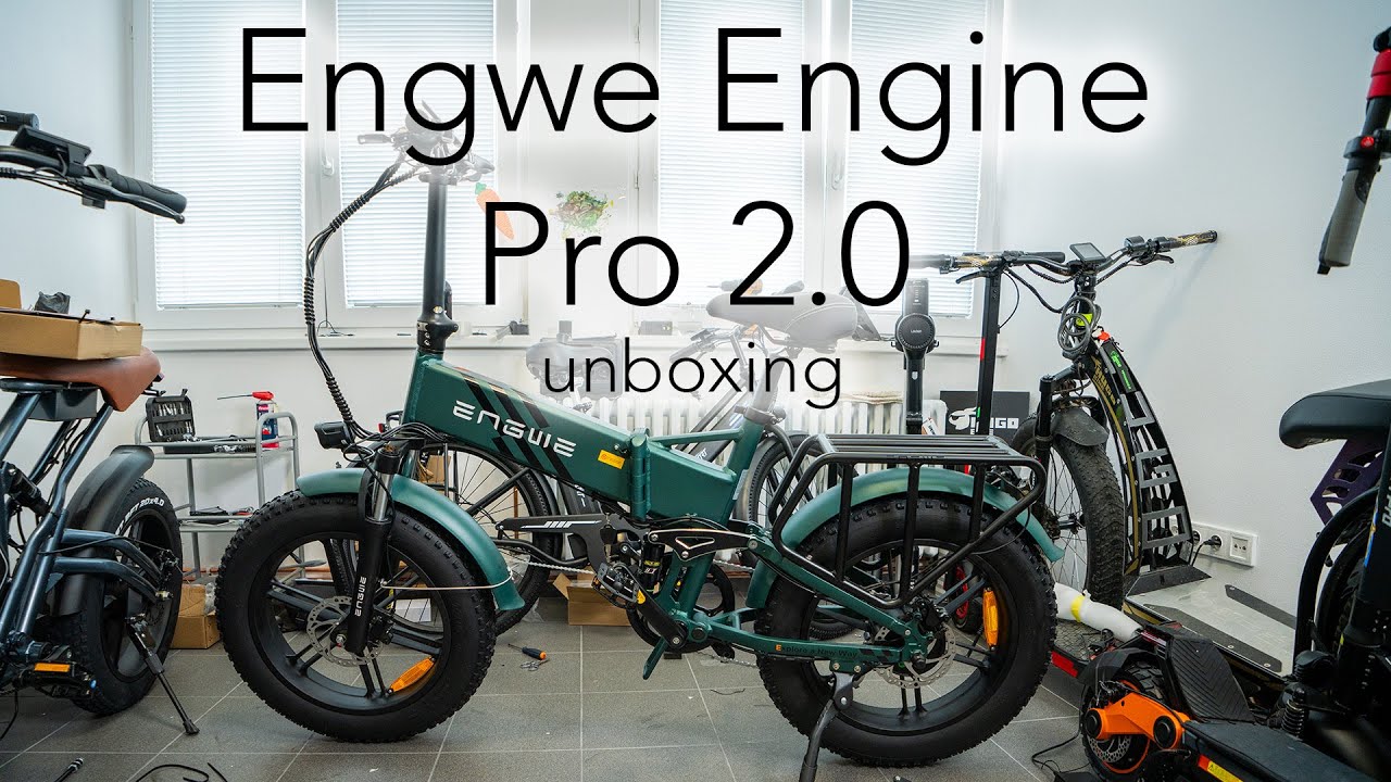 Engwe Engine Pro 2.0 - vylepšení, co mají smysl! 🚲 Unboxing 📦