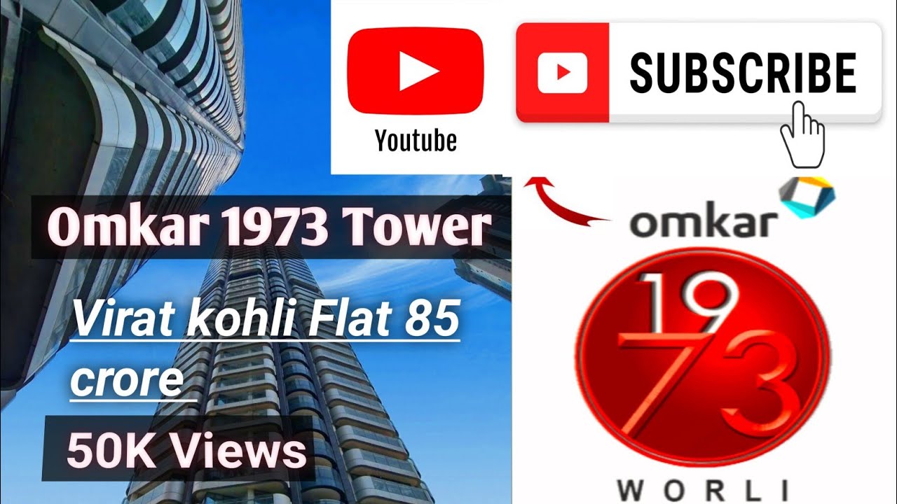 Omkar 1973 Worli Luxury Virat K Apartment in Worli Worth Rs 85 crore / Mumbai Fosters  Partners 2023