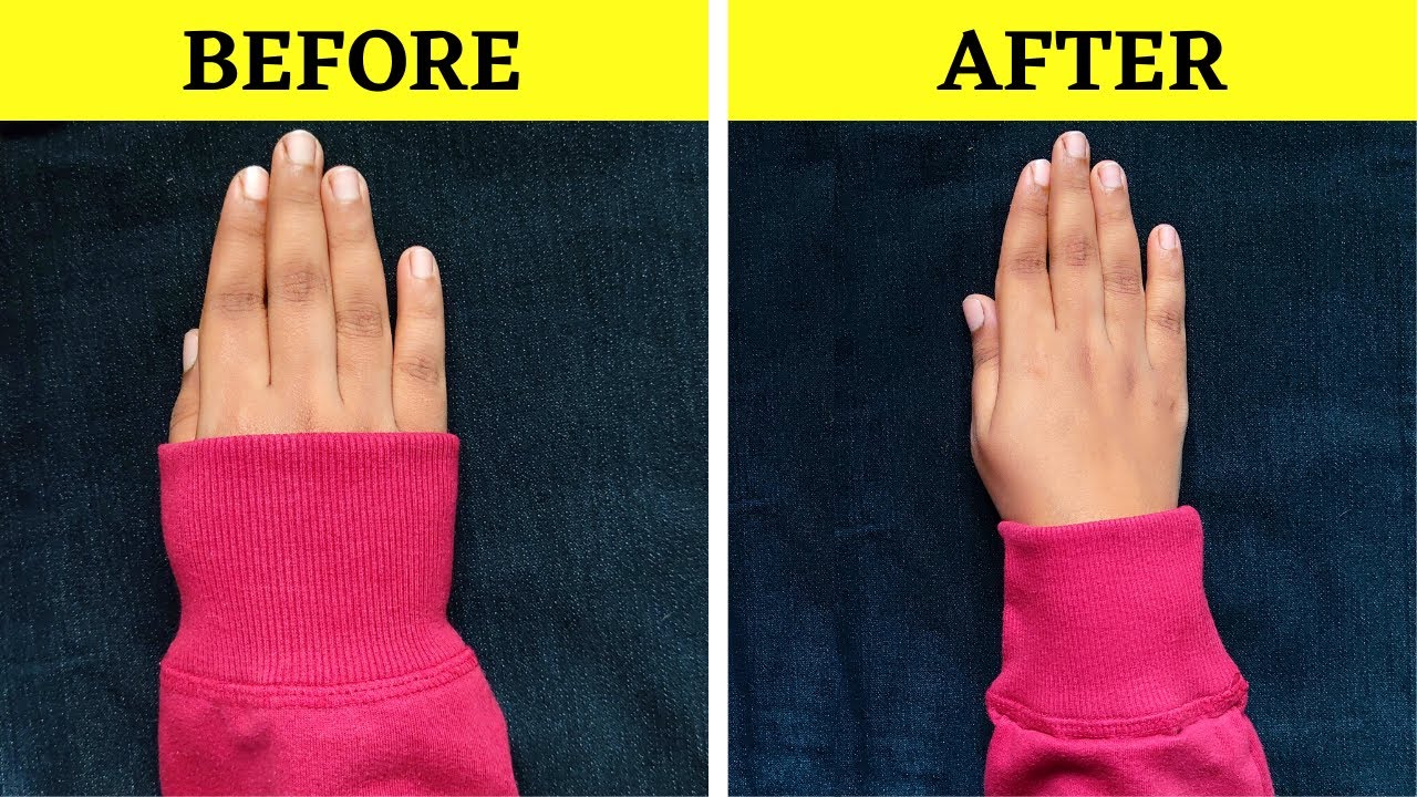 How to shorten the sleeves of a sweater without cutting
