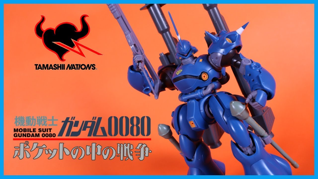 Bandai Tamashii Nations Robot Spirits GUNDAM 0080 MS-18E KAMPFER ver ANIME Action Figure Toy Review