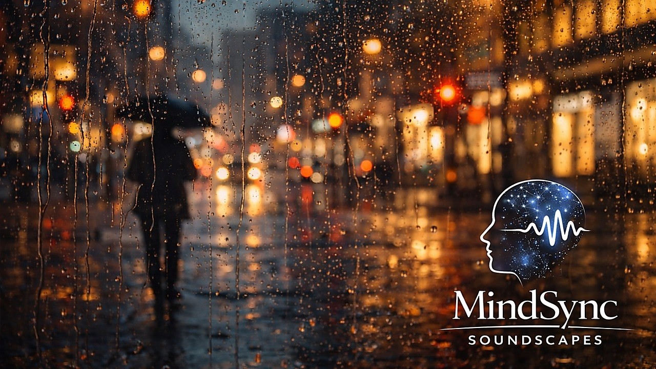 City Rain Ambience (4 Hours) — Urban Rainfall for Focus, Sleep & Calm Background Noise