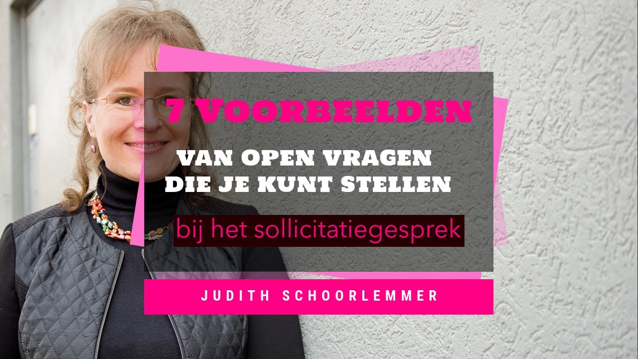 7 Open vragen die je kunt stellen bij een sollicitatiegesprek #vragenbijeensollicitatiegesprek