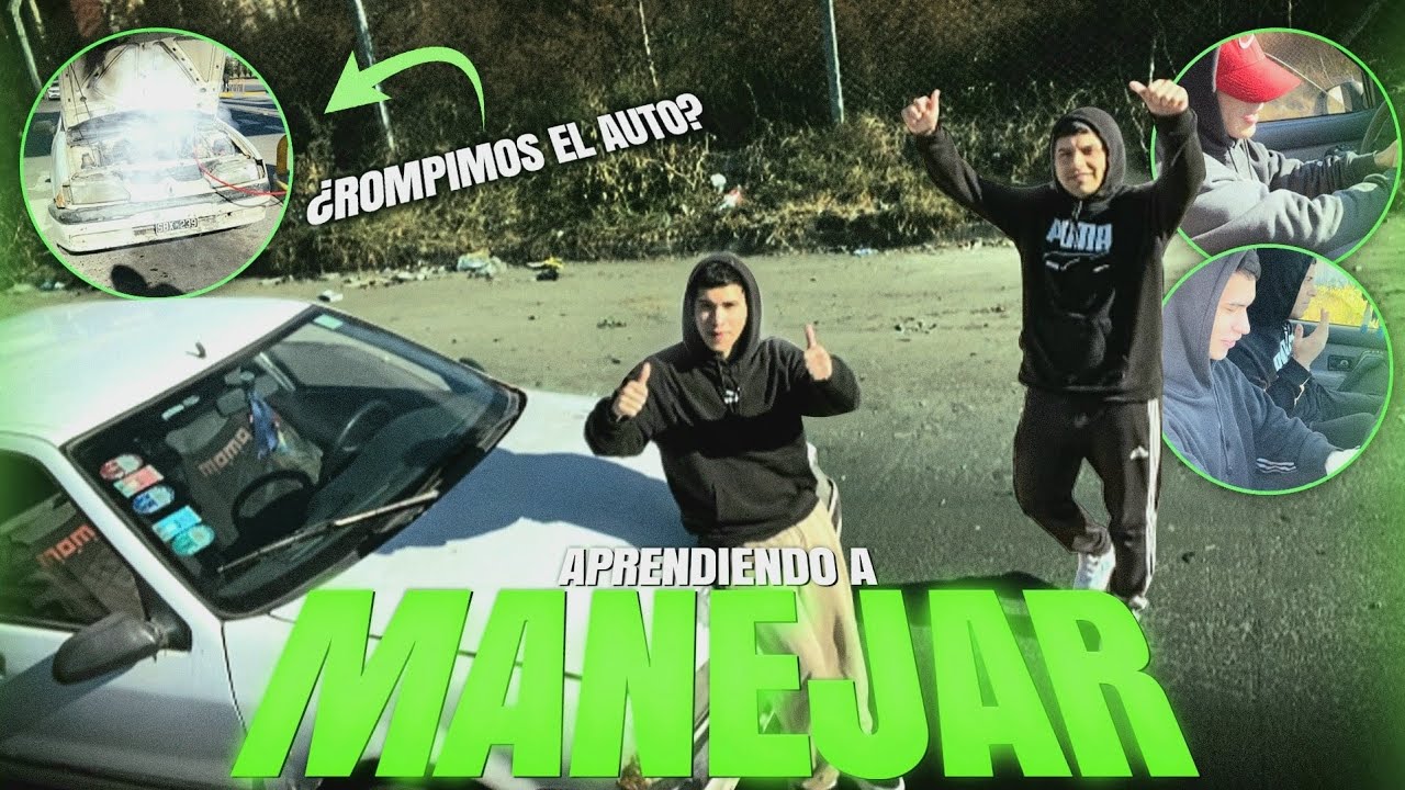 EL OMY Y OSKI APRENDEN A MANEJAR?