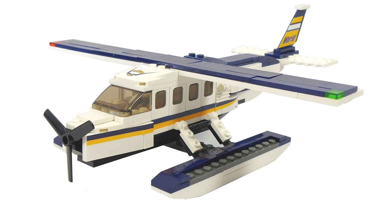Sluban M38-B0361  Seaplane | City playset for Lego fans!