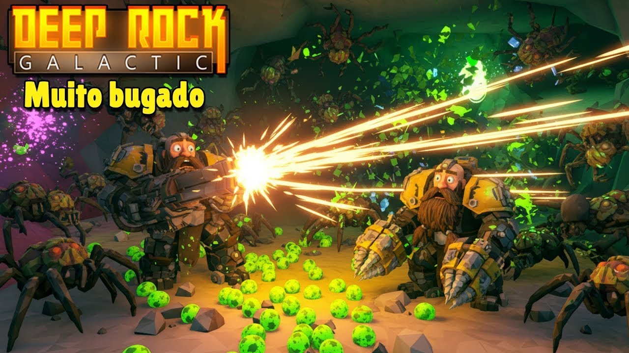 Deep Rock Galatic - O jogo bugou os bichos não somem #drg #deeprockgalactic
