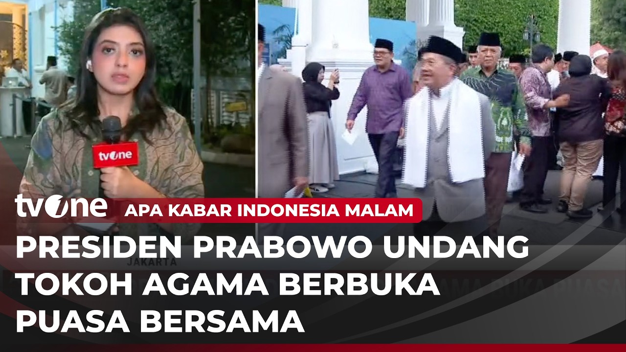 Presiden Prabowo Undang Ulama dan Pimpinan Ormas Buka Bersama di Istana | AKIM tvOne