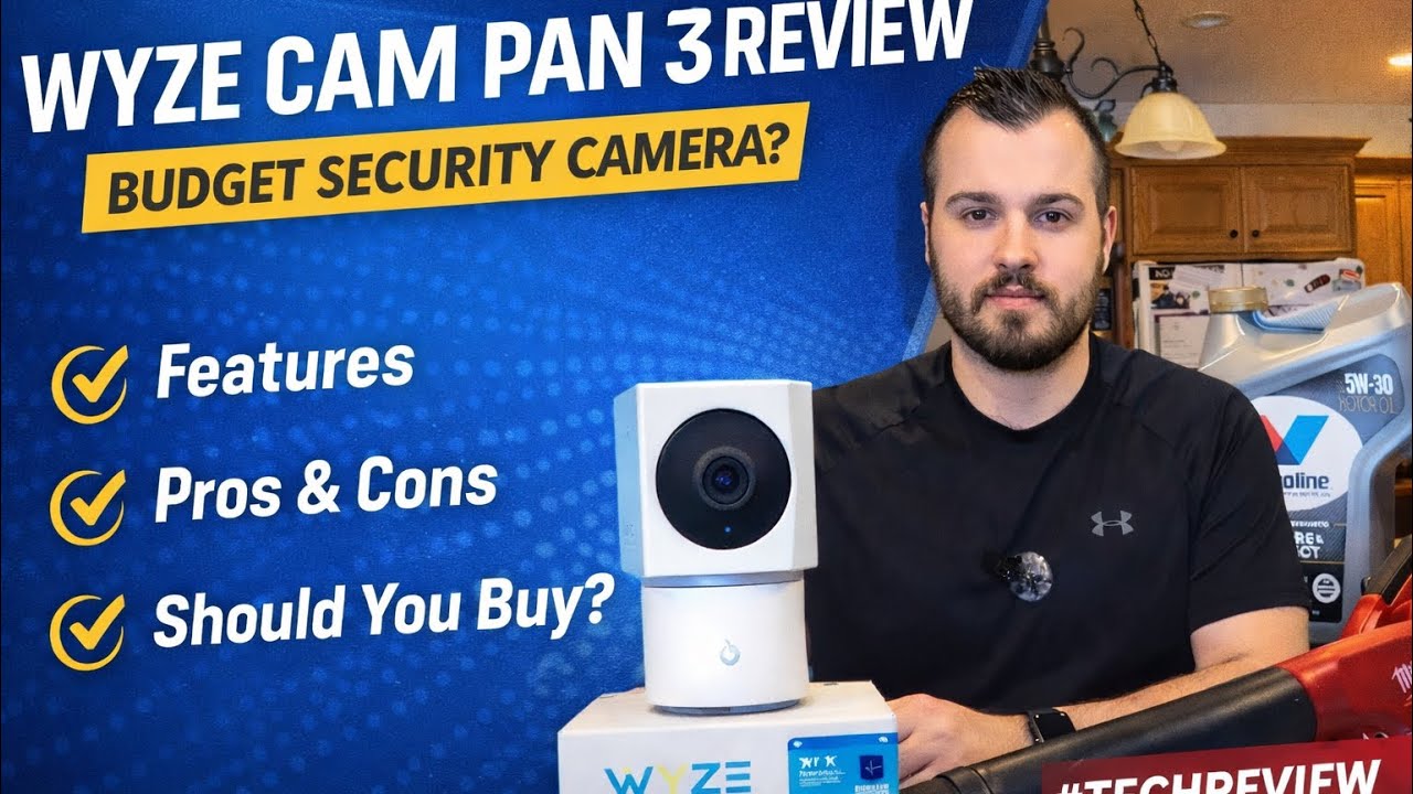 Best budget home security camera of 2026??? One year review of Wyze cam pan V3