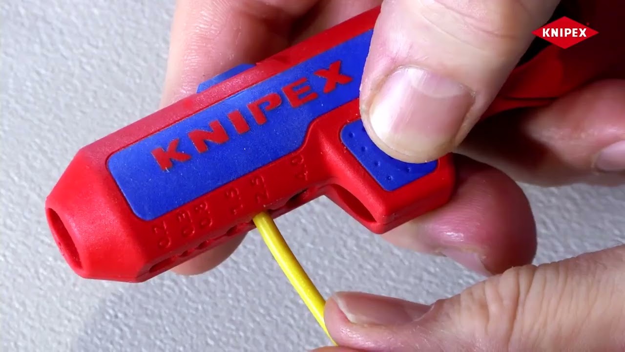 KNIPEX 1000 V szigetelt Univerzális kábelcsupaszító bemutatása