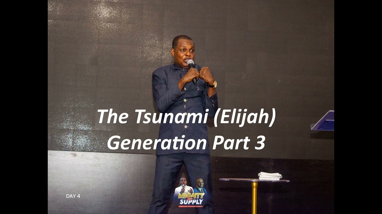 The Tsunami Elijah Generation Part 3 | Apostle Borngreat Clement | Pneuma Domain Ministry Int'l