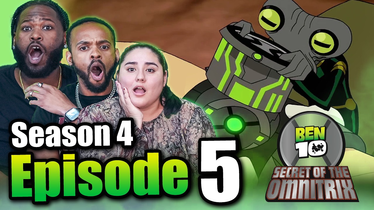TRIO Reacts to the Secret of the Omnitrix Movie | Ben 10 Season 4 Episode 5 REACTION