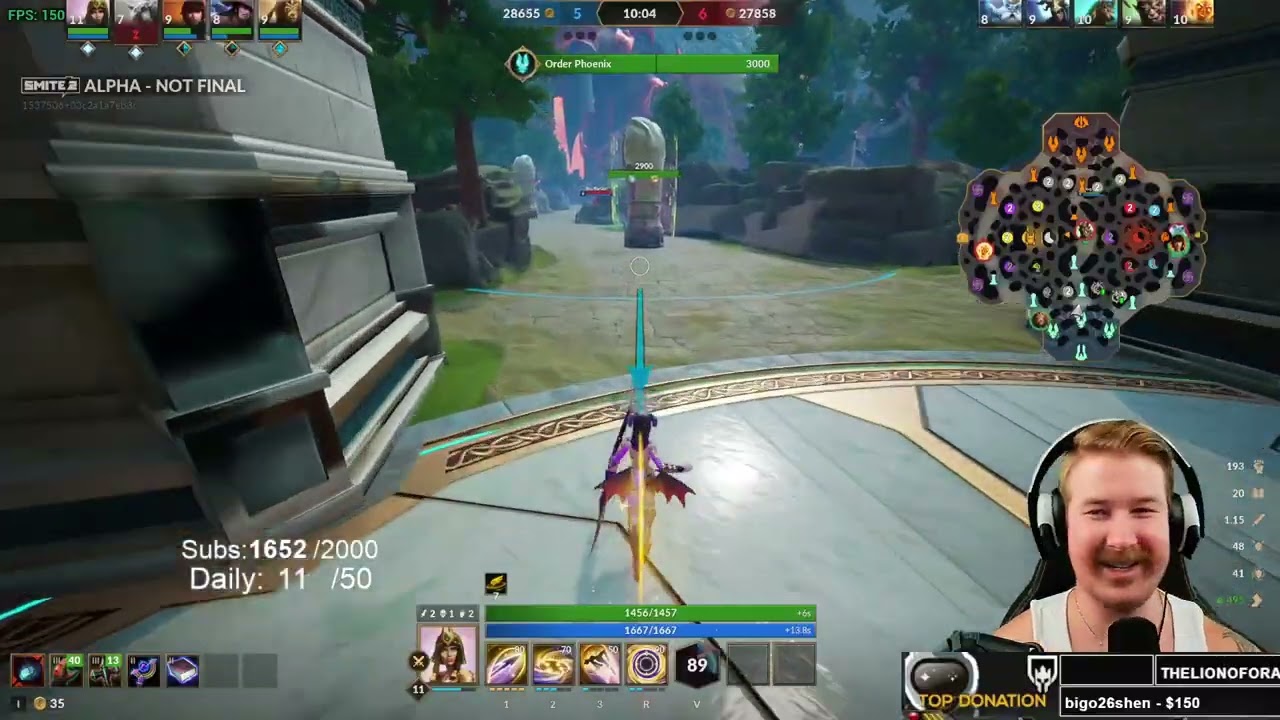 Neith Has The Highest Burst In Smite 2!