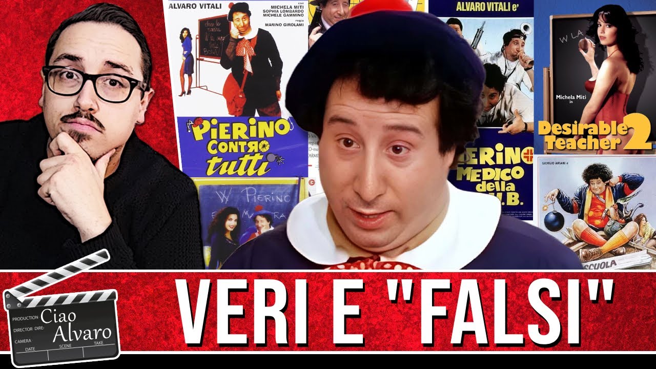 🎬 La VERA STORIA di PIERINO || ALVARO VITALI e i suoi "cloni"
