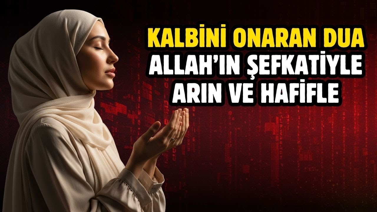 KALBİNİ ONARAN DUA! ALLAH’IN ŞEFKATİYLE ARIN VE HAFİFLE