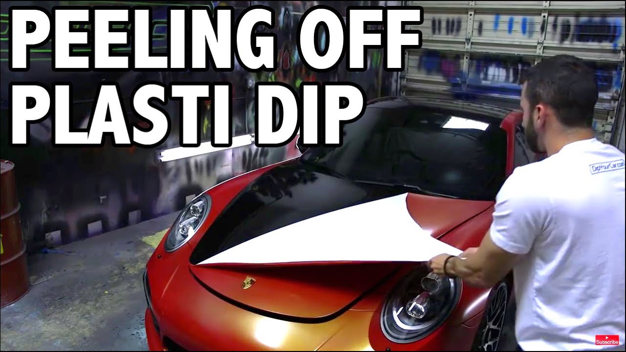 Peeling Plasti Dip Off Your Car - Full Tutorial