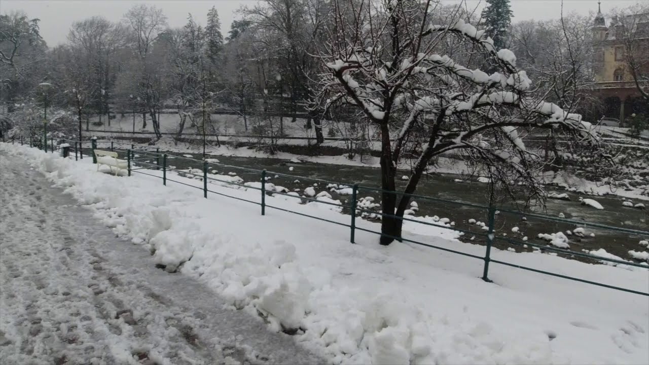 Visitiamo Merano imbiancata dalla neve - Starke Schneefälle in Meran