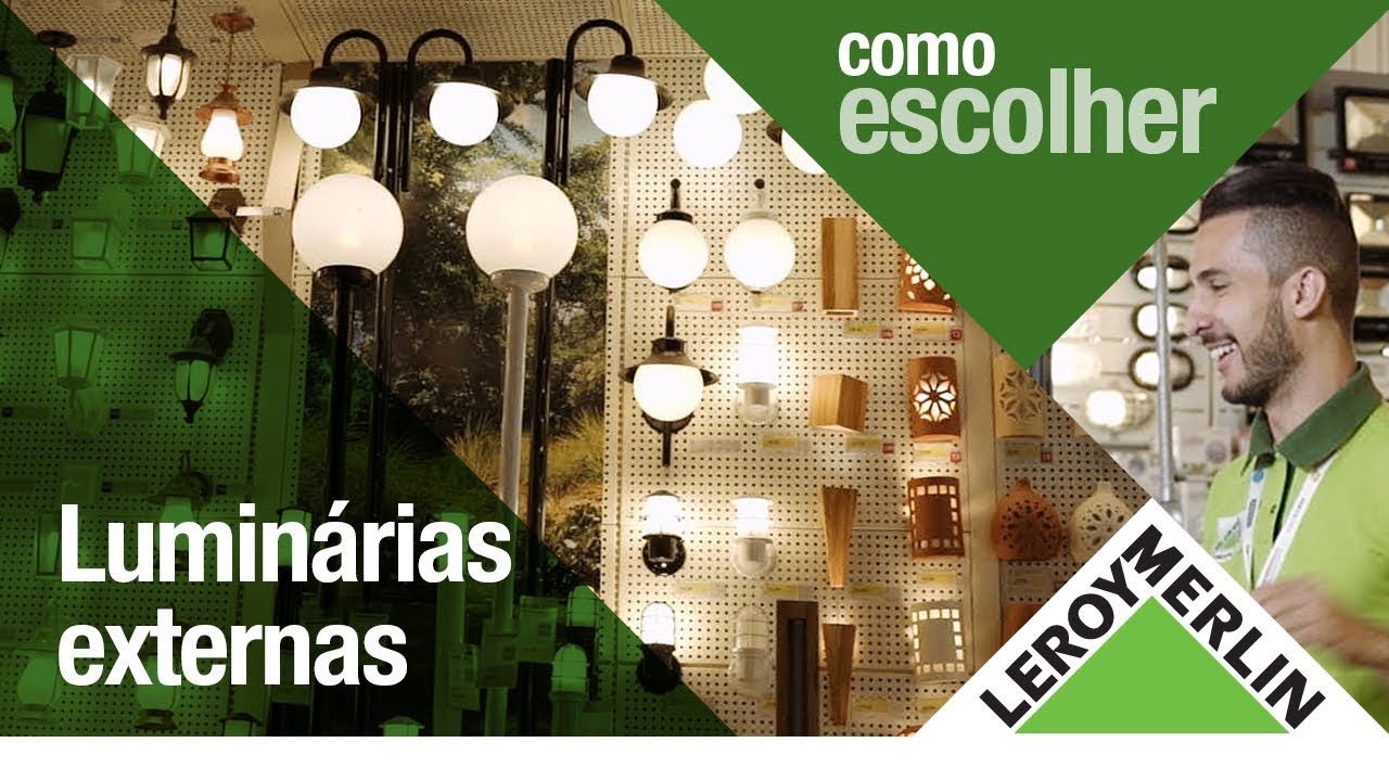 Como escolher luminárias para jardim | Leroy Merlin