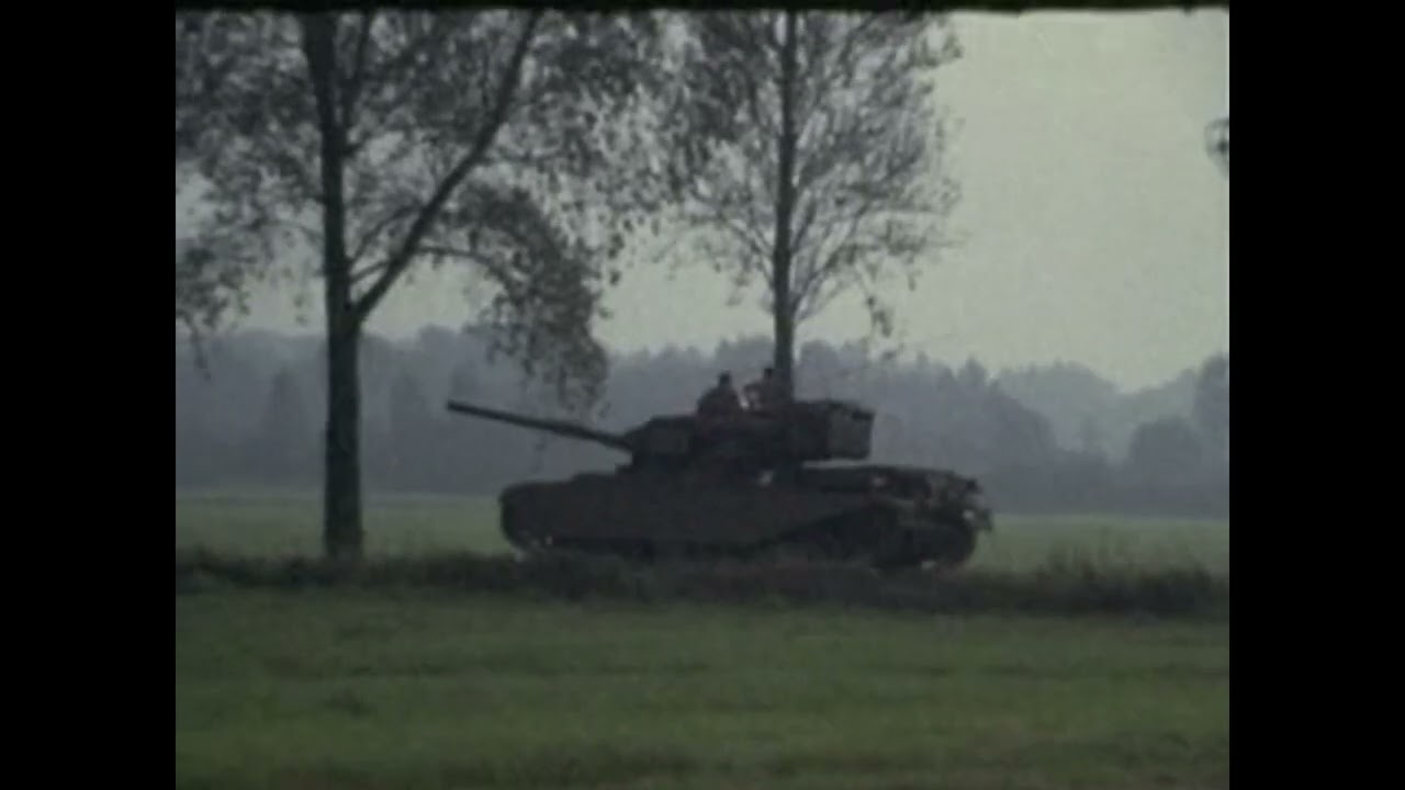 Filmbeelden van een NL defensie oefening in de BRD 1979/80