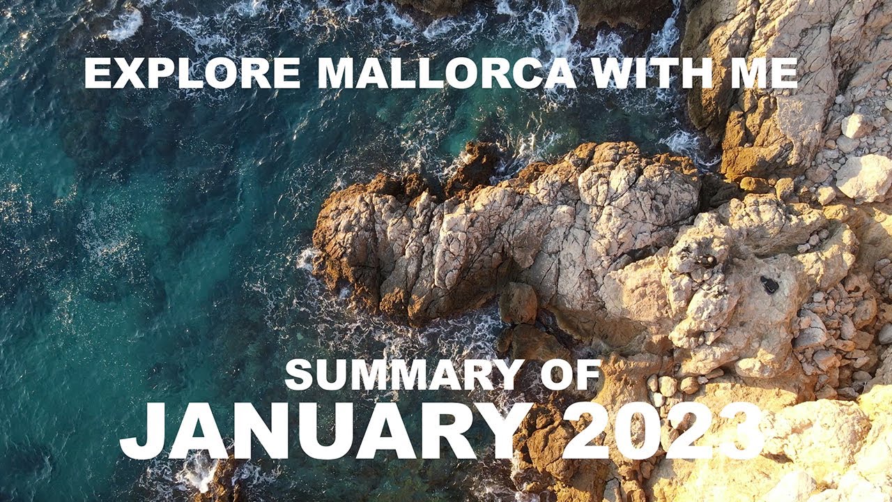 Summary of January let choose Sunset of the Month + channel changes and plans for 2023 vlog Mallorca