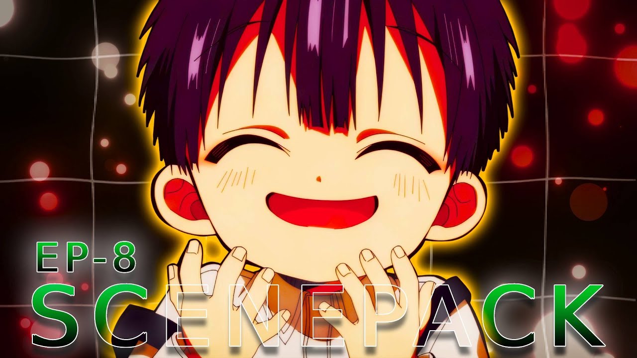Toilet-Bound Hanako-Kun Season 2 Part 2 [ 4K ] | Scene Pack Clips For Edits | Yugi Tsukasa