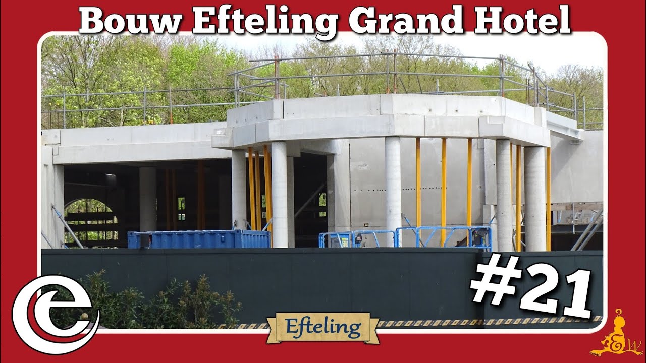 [#Efteling] ⚒️ Bouwupdate Grand Hotel #21