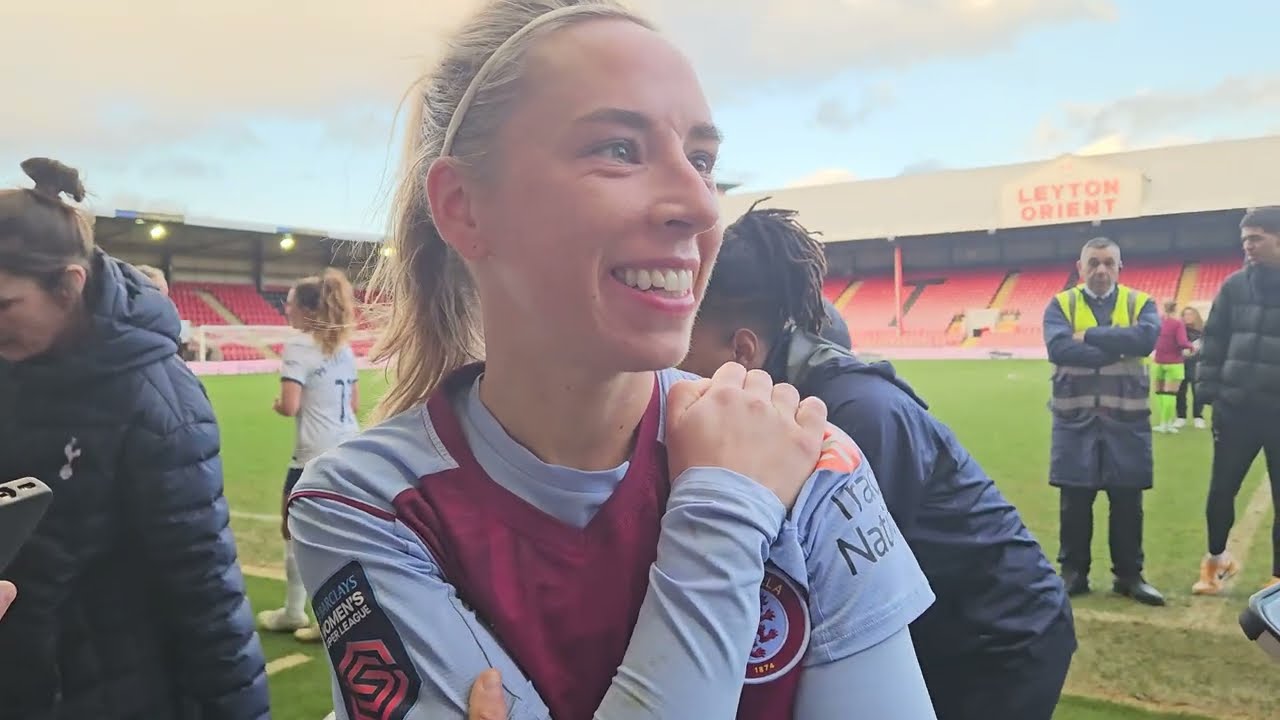 POST-MATCH INTERVIEW: Jordan Nobbs: Tottenham Women 1-2 Aston Villa Women
