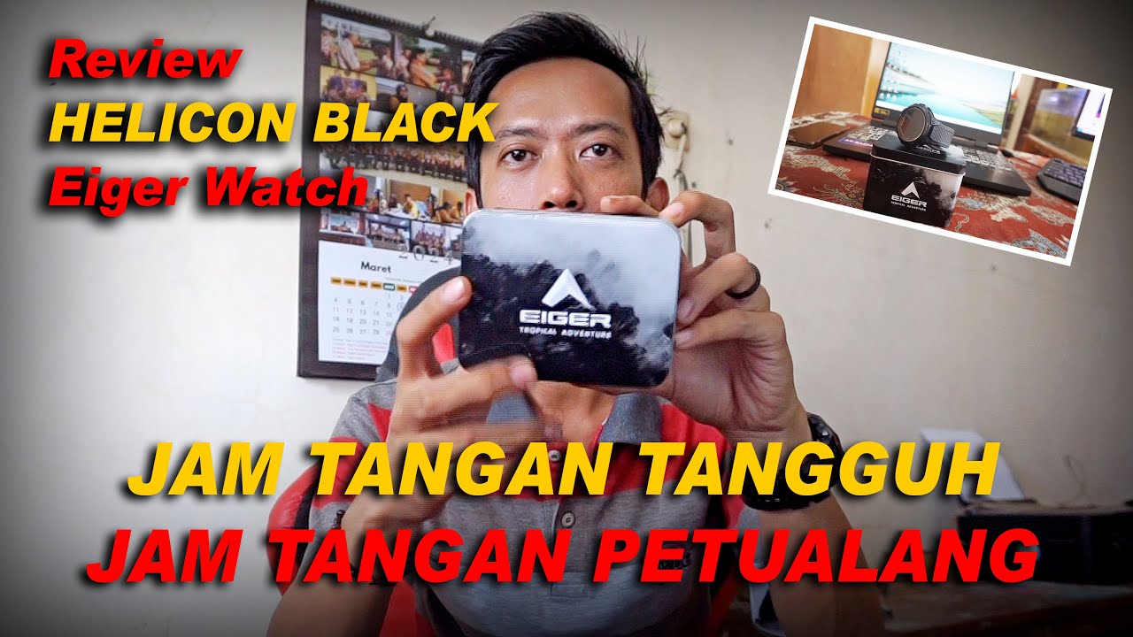UNBOXING ‼️Eiger Tropical Adventure Watch Helicon - Reno Potret