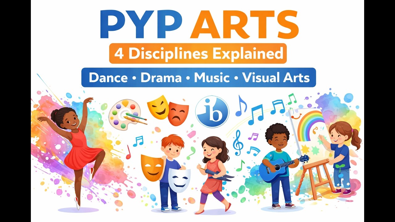 Arts in the IB PYP Explained | Creativity, Inquiry, and the 4 Arts Disciplines