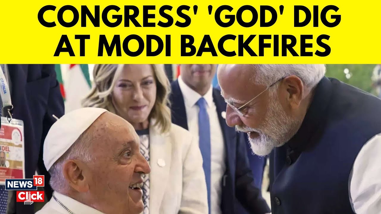 Kerala Congress Under Fire For Pope Post- BJP Leaders Hit Back | PM Met Pope During g7 Summit- N18V