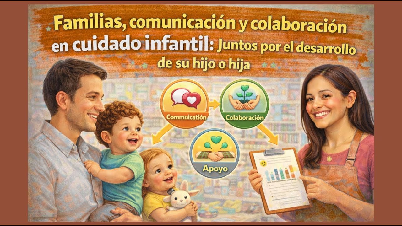 Familias, comunicación y colaboración: Juntos por el desarrollo de su hijo o hija
