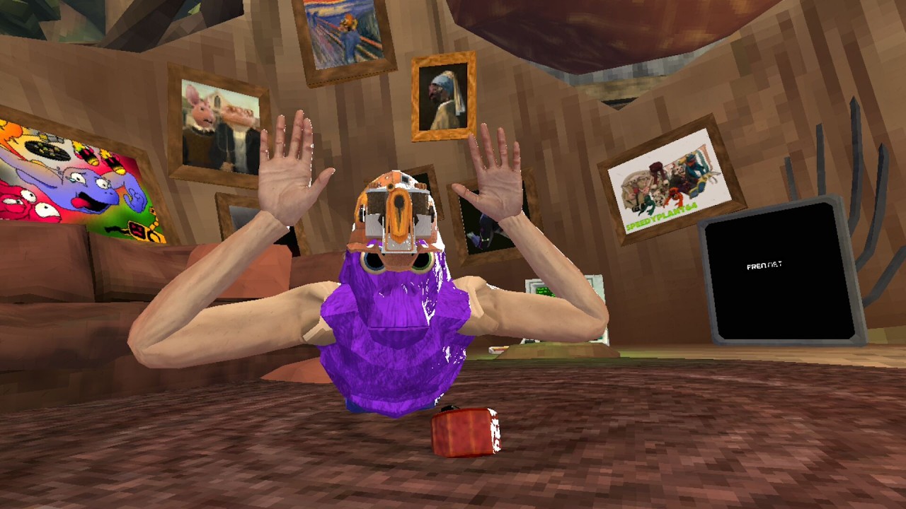 Playing with fans in animal company code:alex2