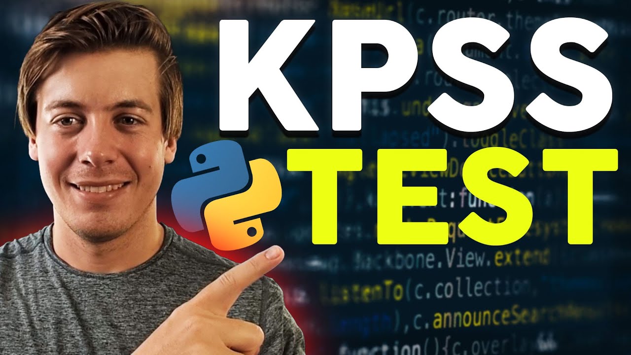 KPSS Test Explained: Check Time Series Stationarity in Python