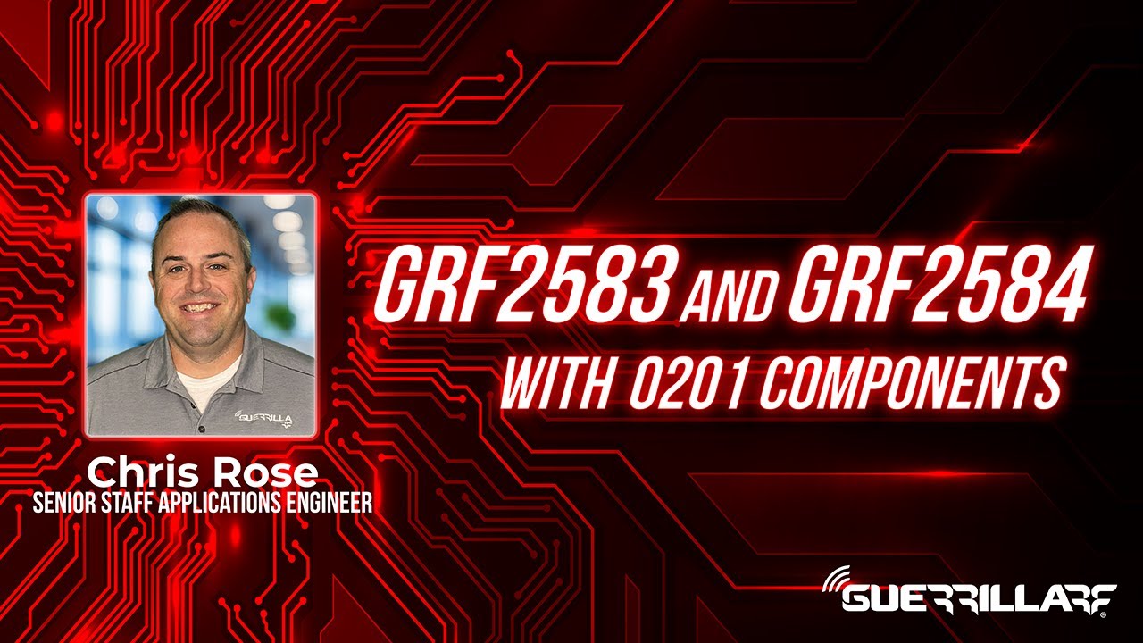 GRF2584 and GRF2583 with 0201 Components