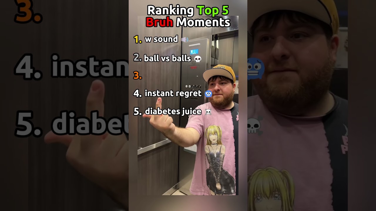 Ranking top 5 Bruh Moments 🥶 #tiktok #usa
