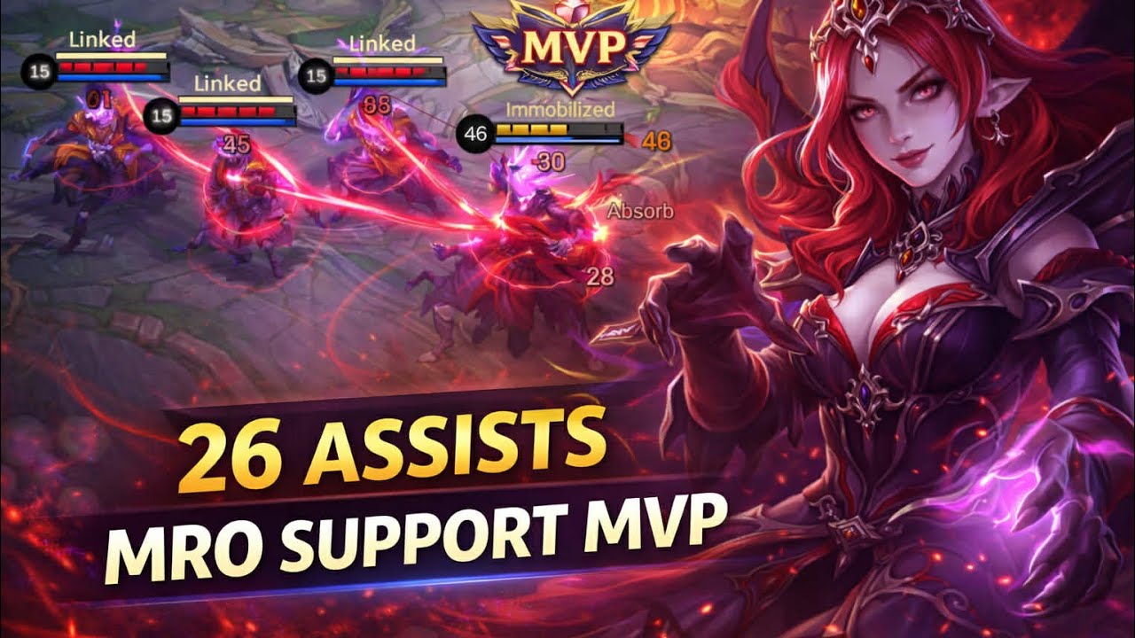 Carmilla Phantom Countess MVP | 26 Assists Support Control (MRO)