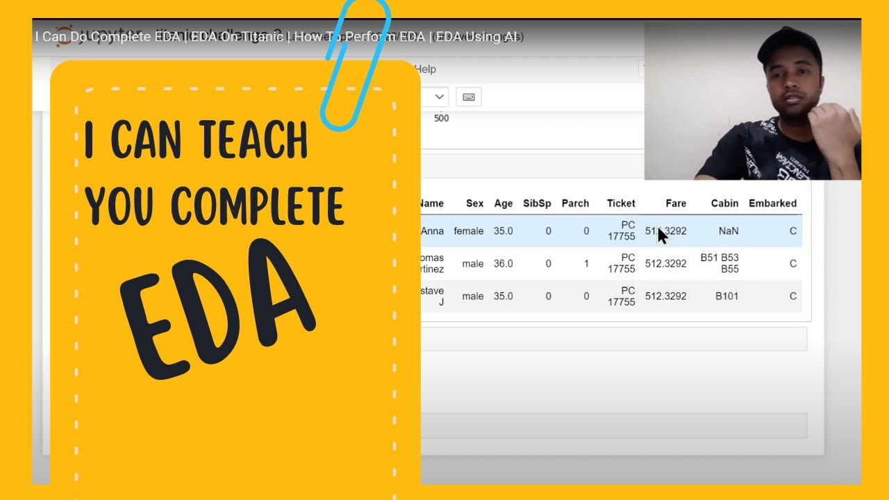 Using AI. I Can Do Complete EDA | EDA On Titanic | How To Perform EDA | EDA Using AI