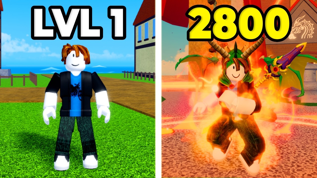 Noob To Max Completing Draco 100% In Blox Fruits