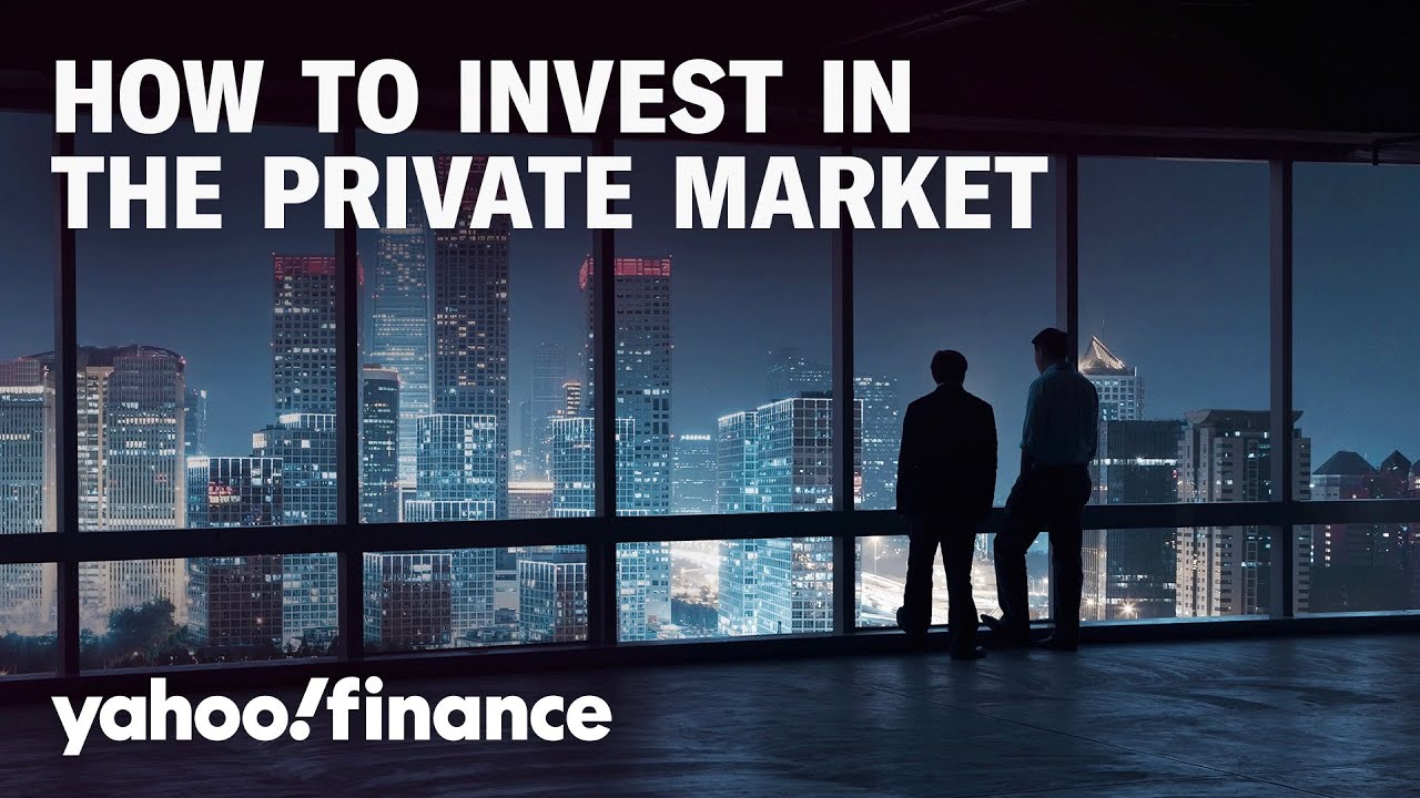 Investing in the private market before the next big company goes public