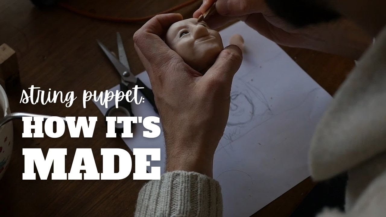 Making a Puppet: a Marionette of Wood and Sculpey