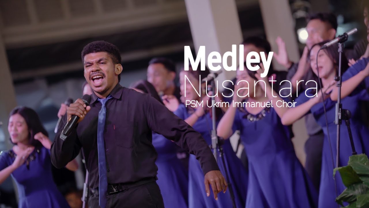 Medley Nusantara x Eben Haezer - PSM Ukrim Immanuel Choir | Pelayanan Safari Natal Bangsal Kepatihan