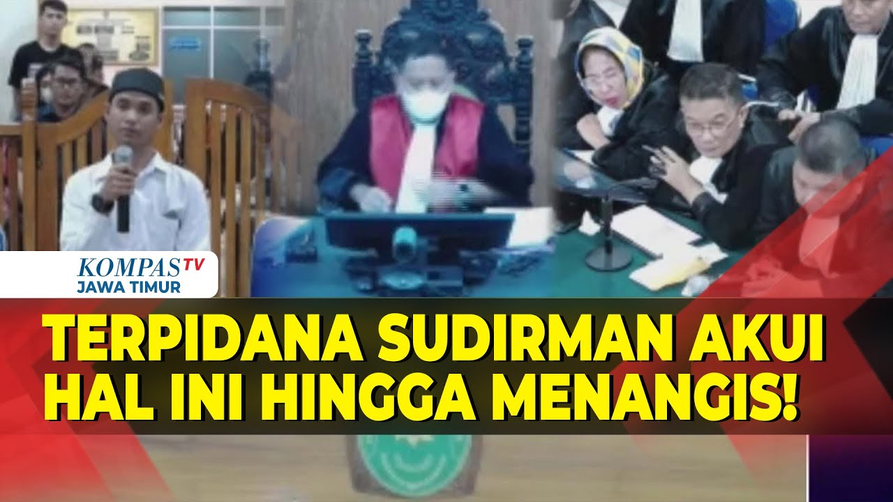 [Full] Sudirman di Sidang PK Kasus Vina Cirebon Menangis, Ngaku Disiksa hingga Tunjukkan Bekas Luka
