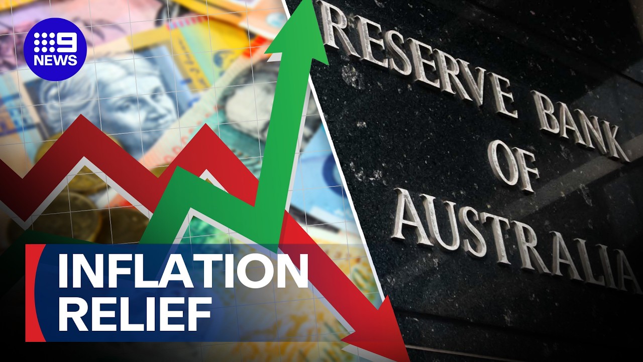 Interest rates predicted to soften after surprise fall in inflation | 9 News Australia