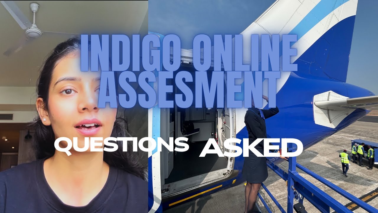 Cabin crew interview questions | Online Assessment | Indigo