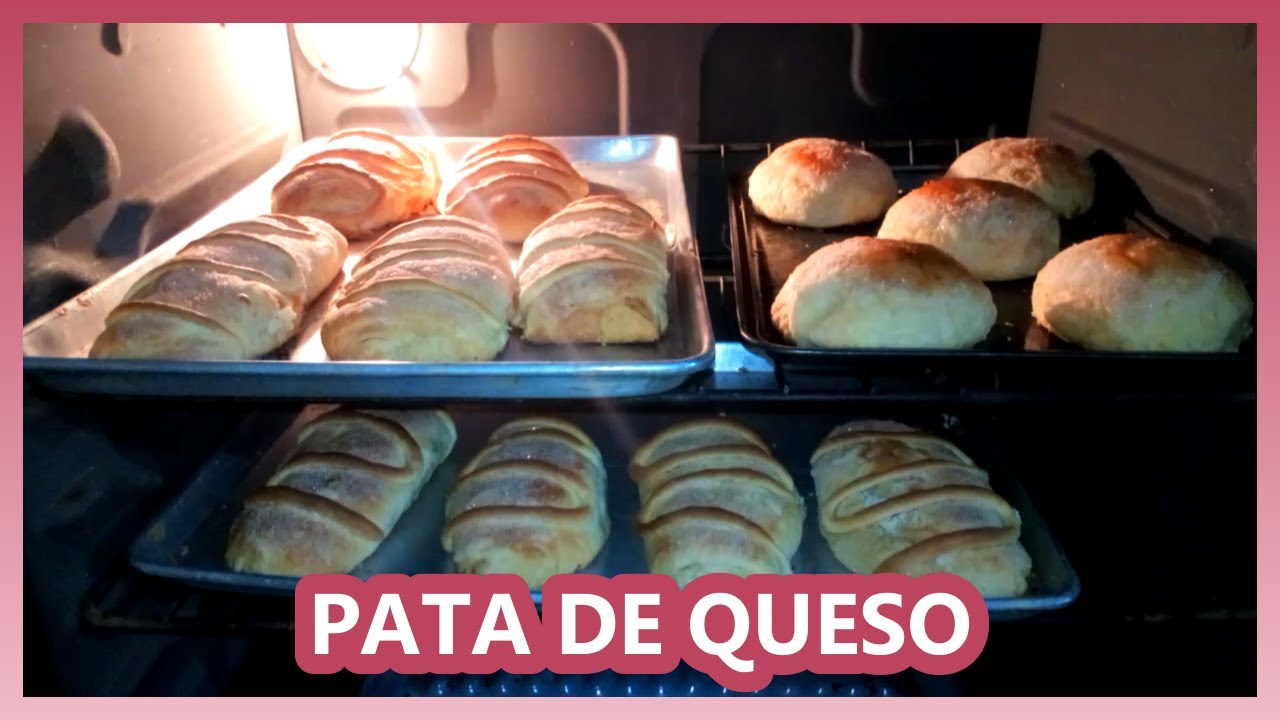 🍞 PATA RELLENAS de QUESO | PANADER&Iacute;A YUCATECA | 📝 RECETA PASO A PASO