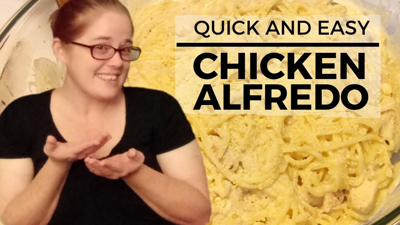 Healthy Cook With Me | Quick and Easy Chicken Alfredo