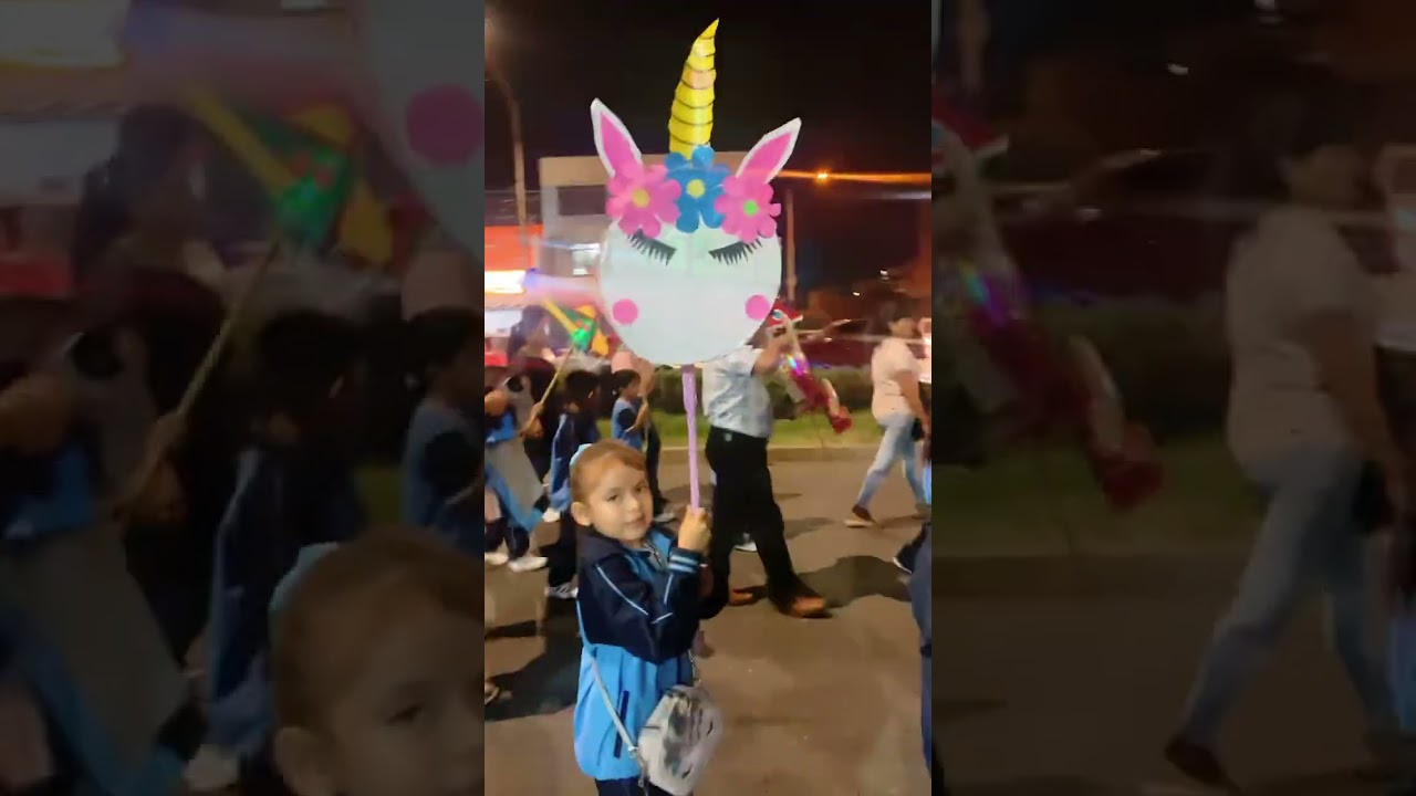 Paseo de antorchas #shorts #reels #antorcha #unicorn