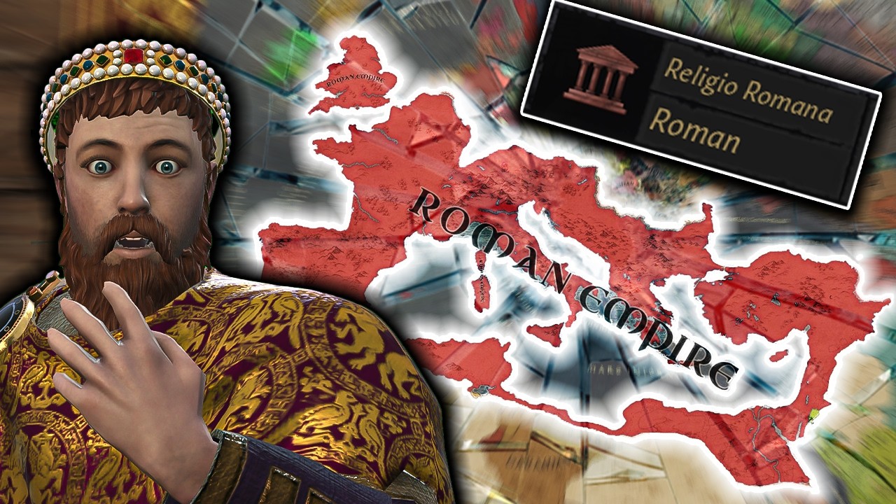 Can I stop the COLLAPSE of the ROMAN EMPIRE in CK3?
