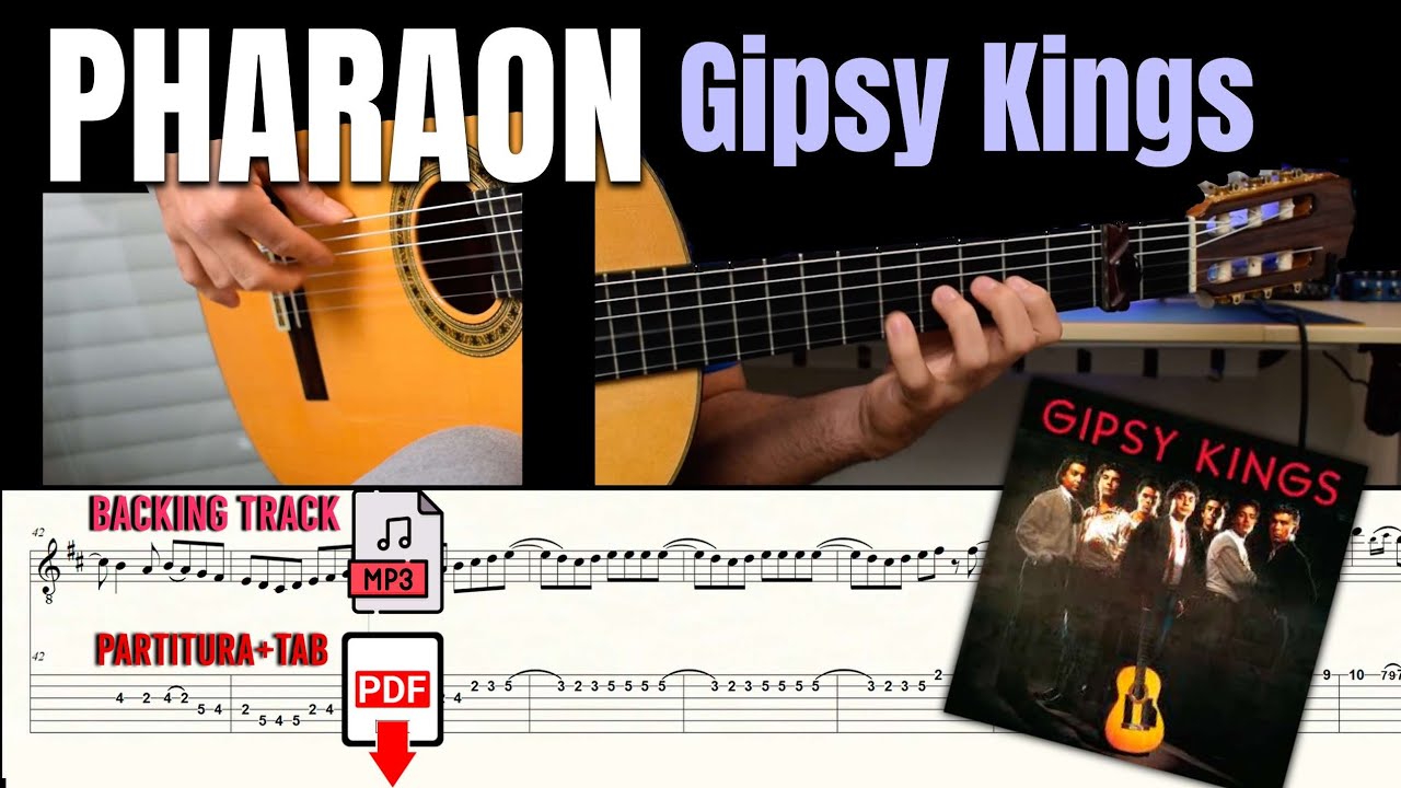 PHARAON / Rumba / GIPSY KINGS/ Partitura + TAB Completa (PDF)