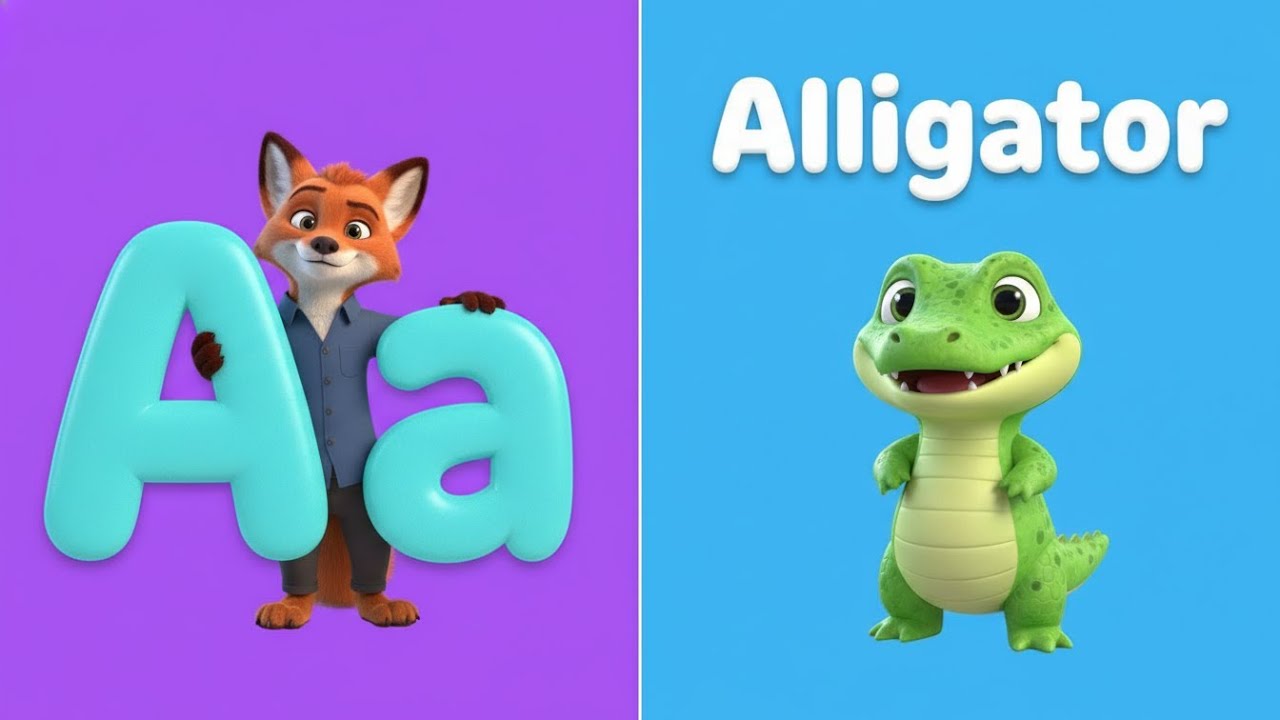 ABC Songs A For Alligator ABC Alphabet Songs with Sounds for Children  Zoom ABC